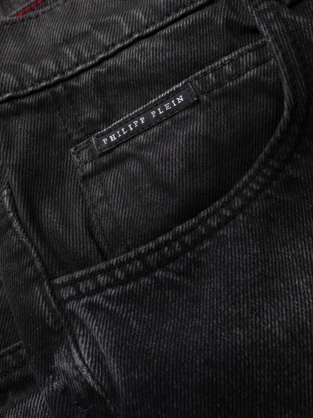 carrot-fit denim jeans - 6