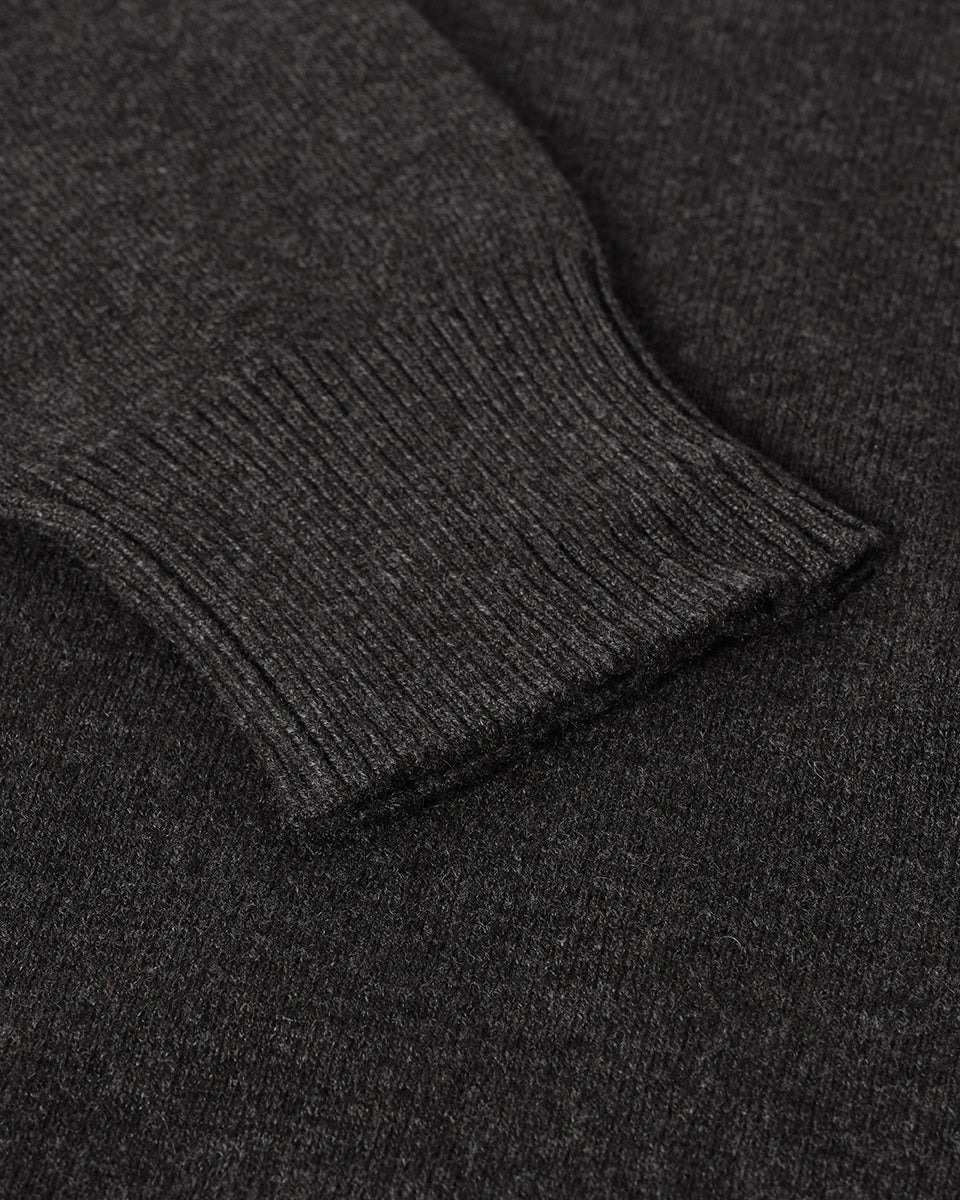 Relaxed Milano Stitch Grey Jumper - 6