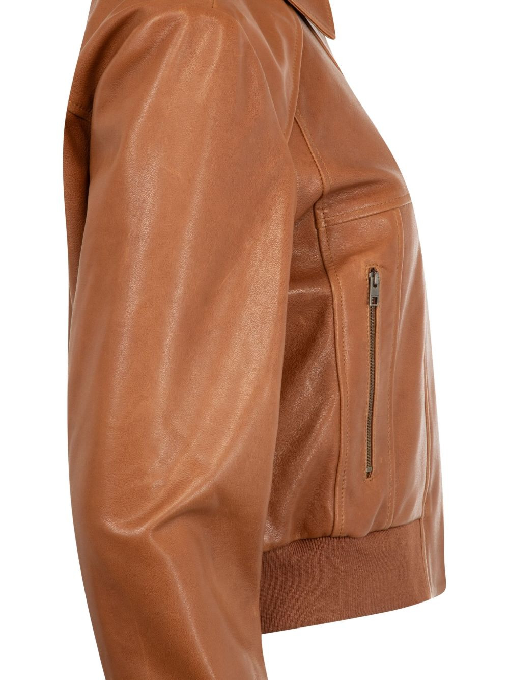 Sue leather bomber jacket - 3