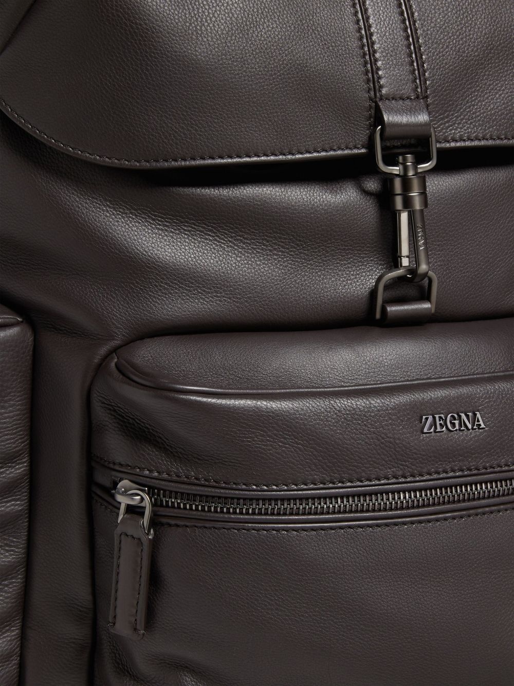 leather backpack - 5