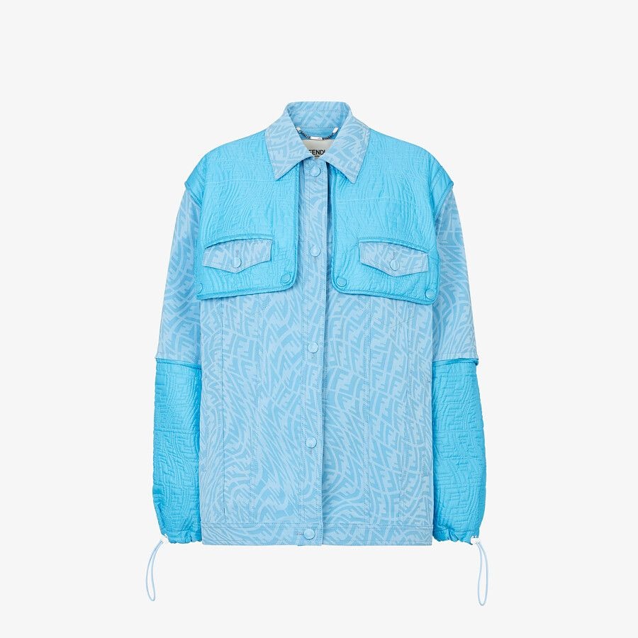 Light blue denim jacket - 1