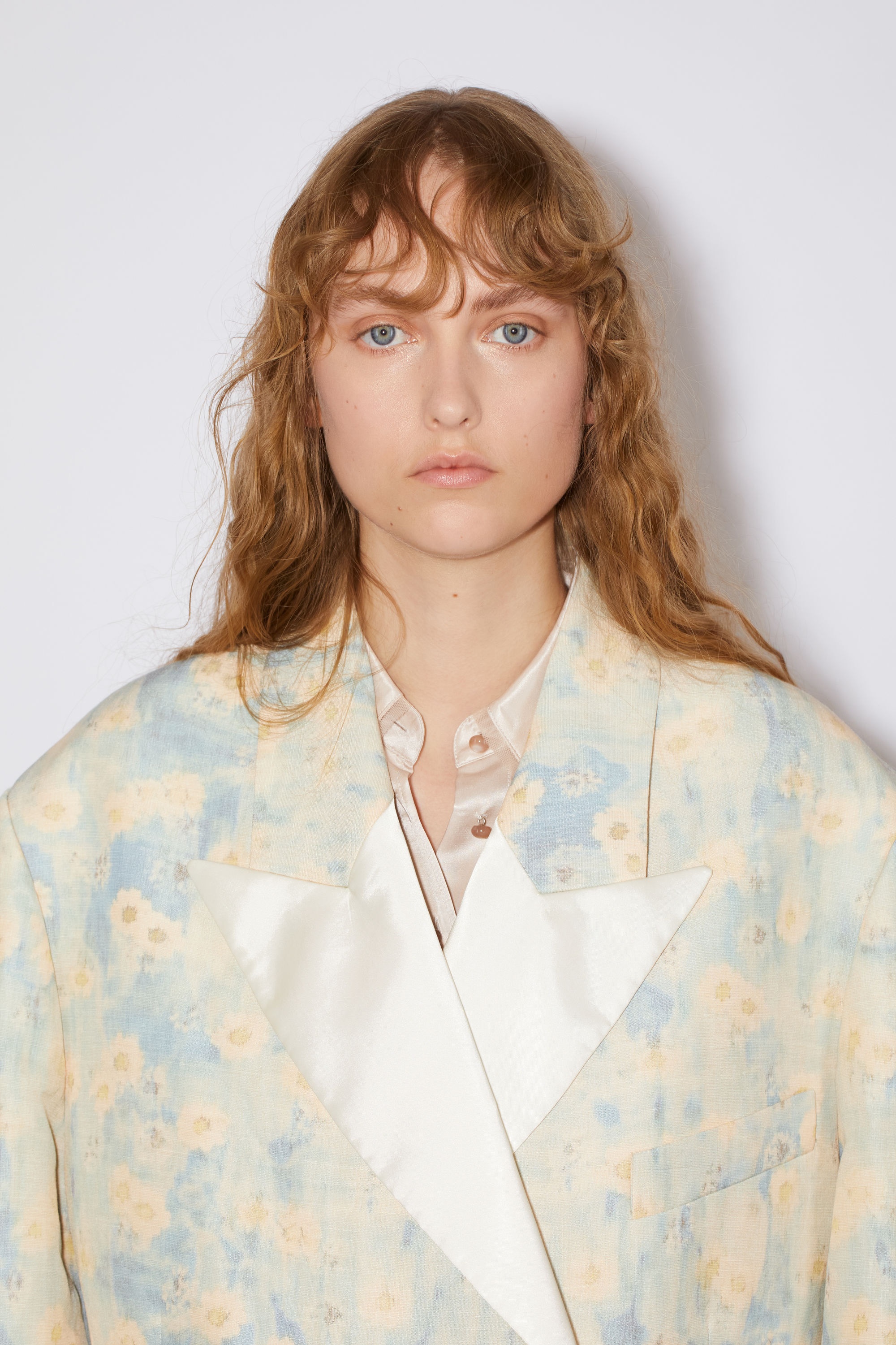 Double-breasted jacket - Light blue - 6