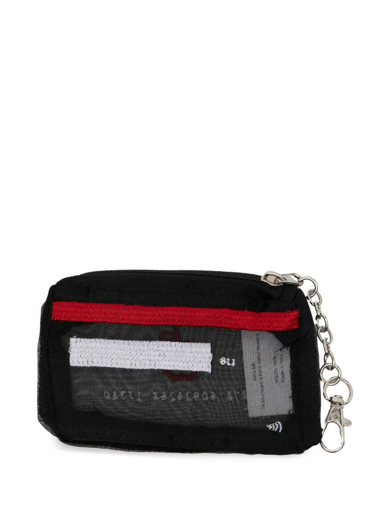 UNDERCOVER x Brigitte Tanaka embroidered wallet outlook
