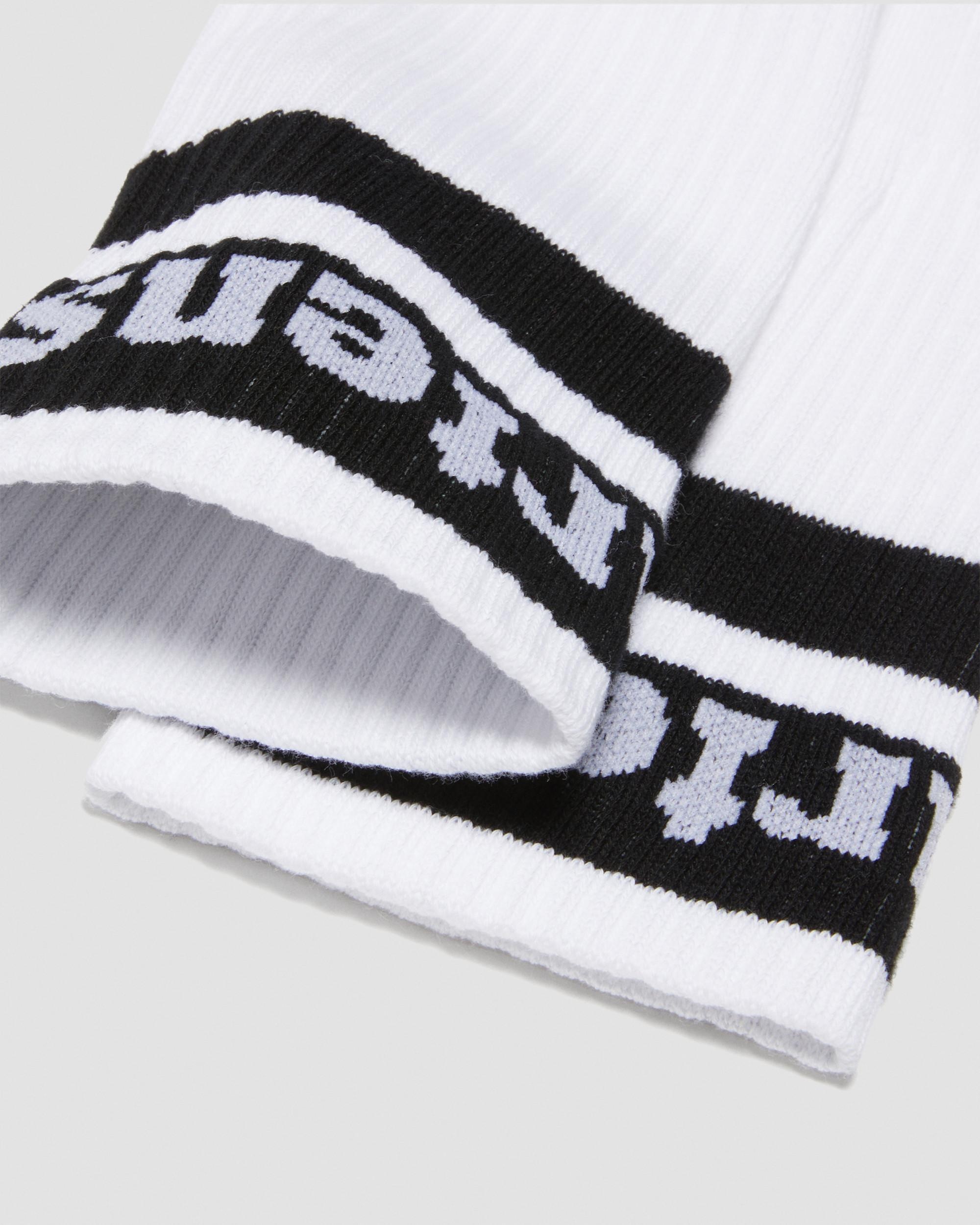 Athletic Logo Organic Cotton Blend Socks - 4