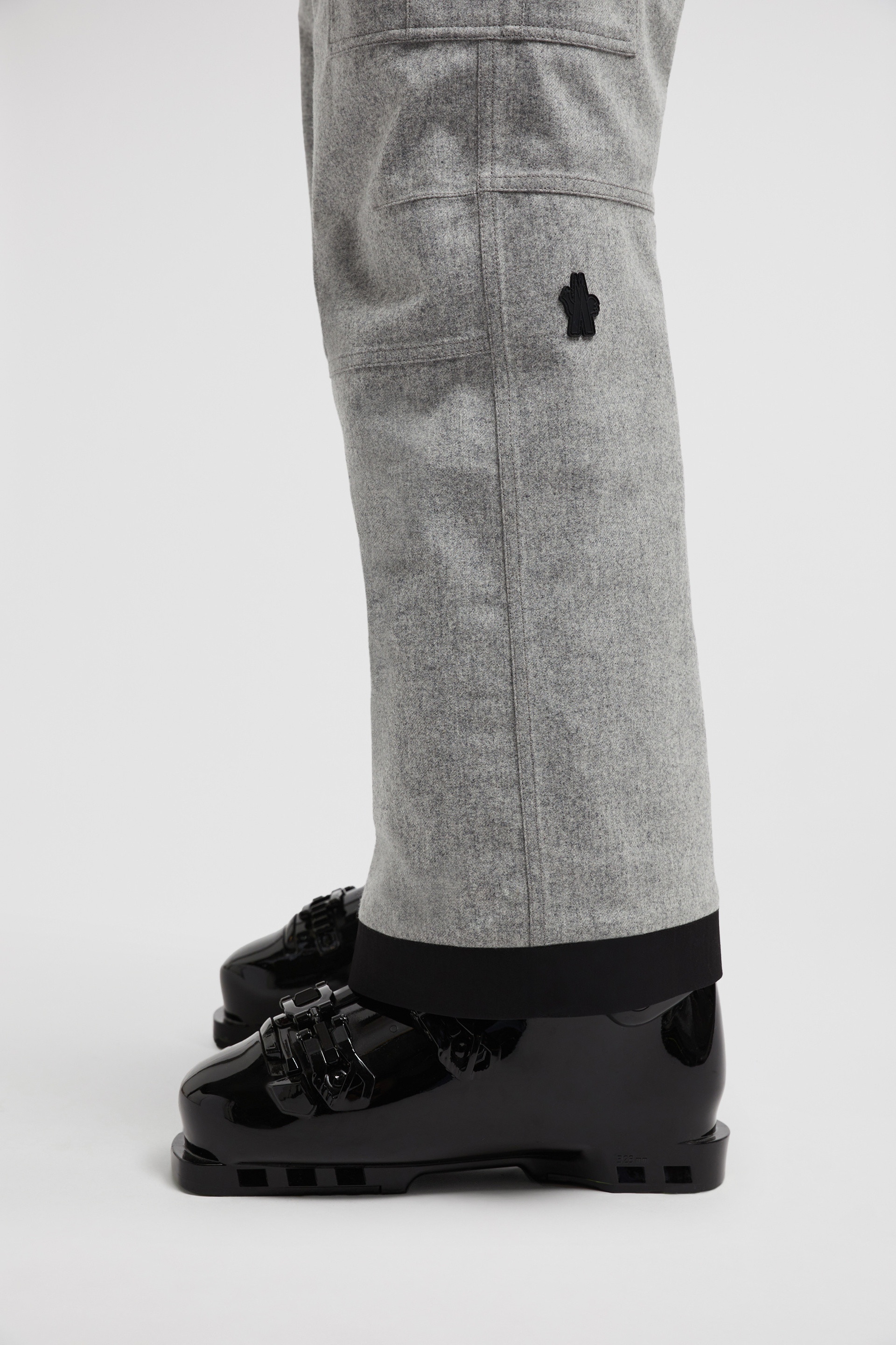 Padded Technical Wool Ski Pants - 4