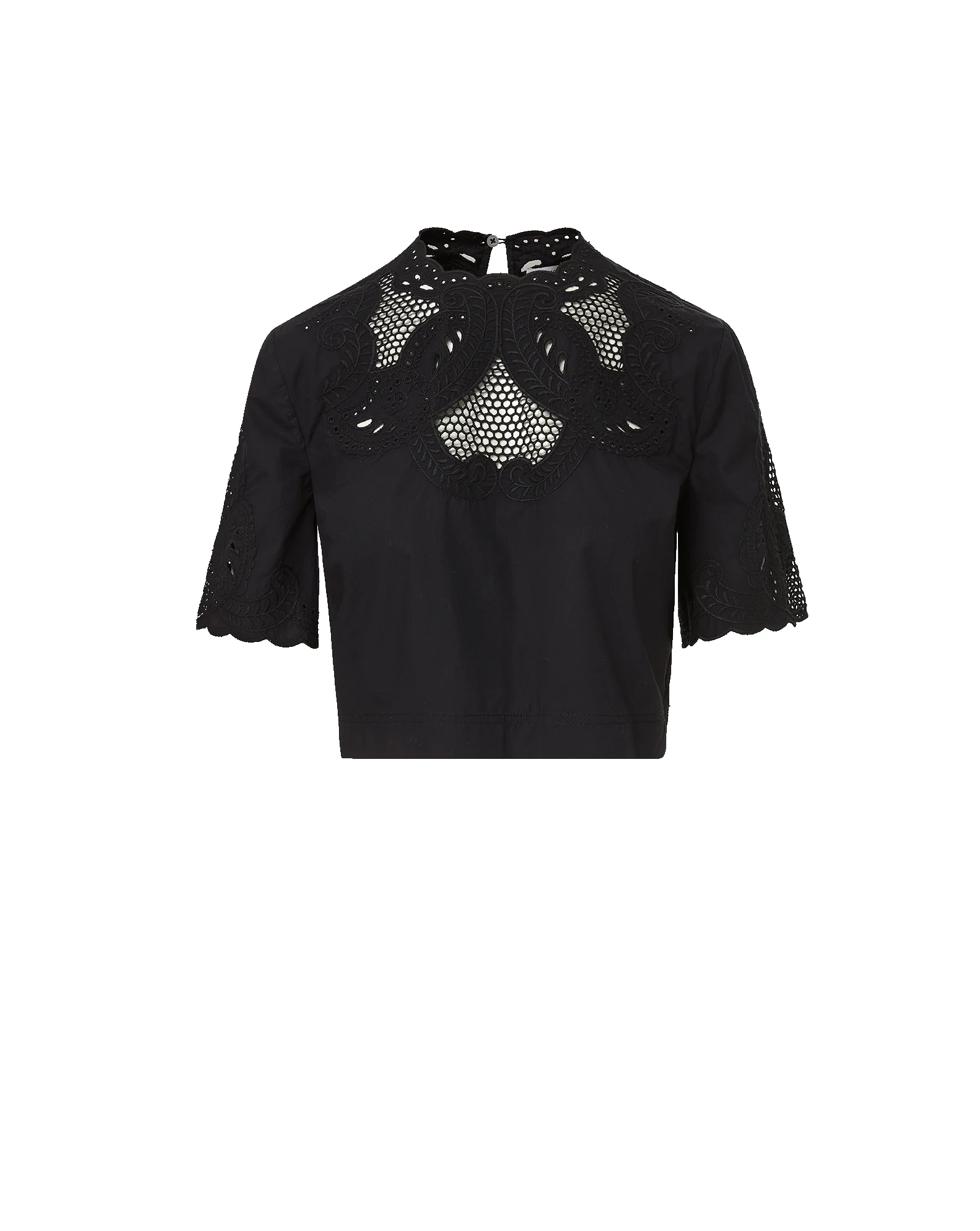 ERROL EMBROIDERED TOP - 1