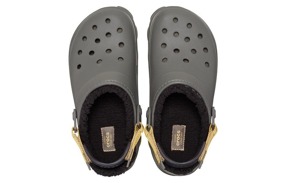 Crocs All-Terrian Lined Clogs 'Dusty Olive' 207936-3J5 - 4