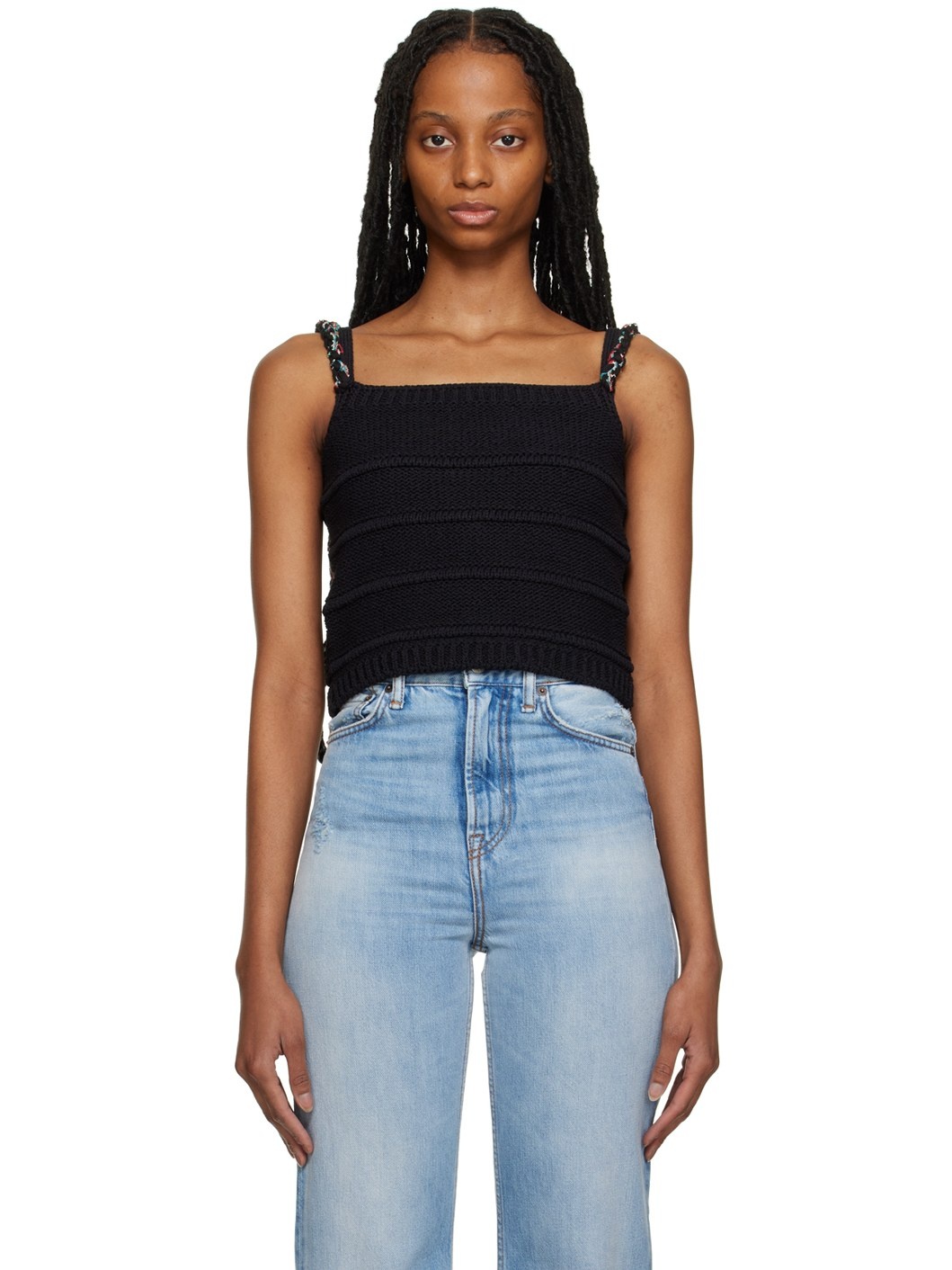 Black Montblanc Tank Top - 1