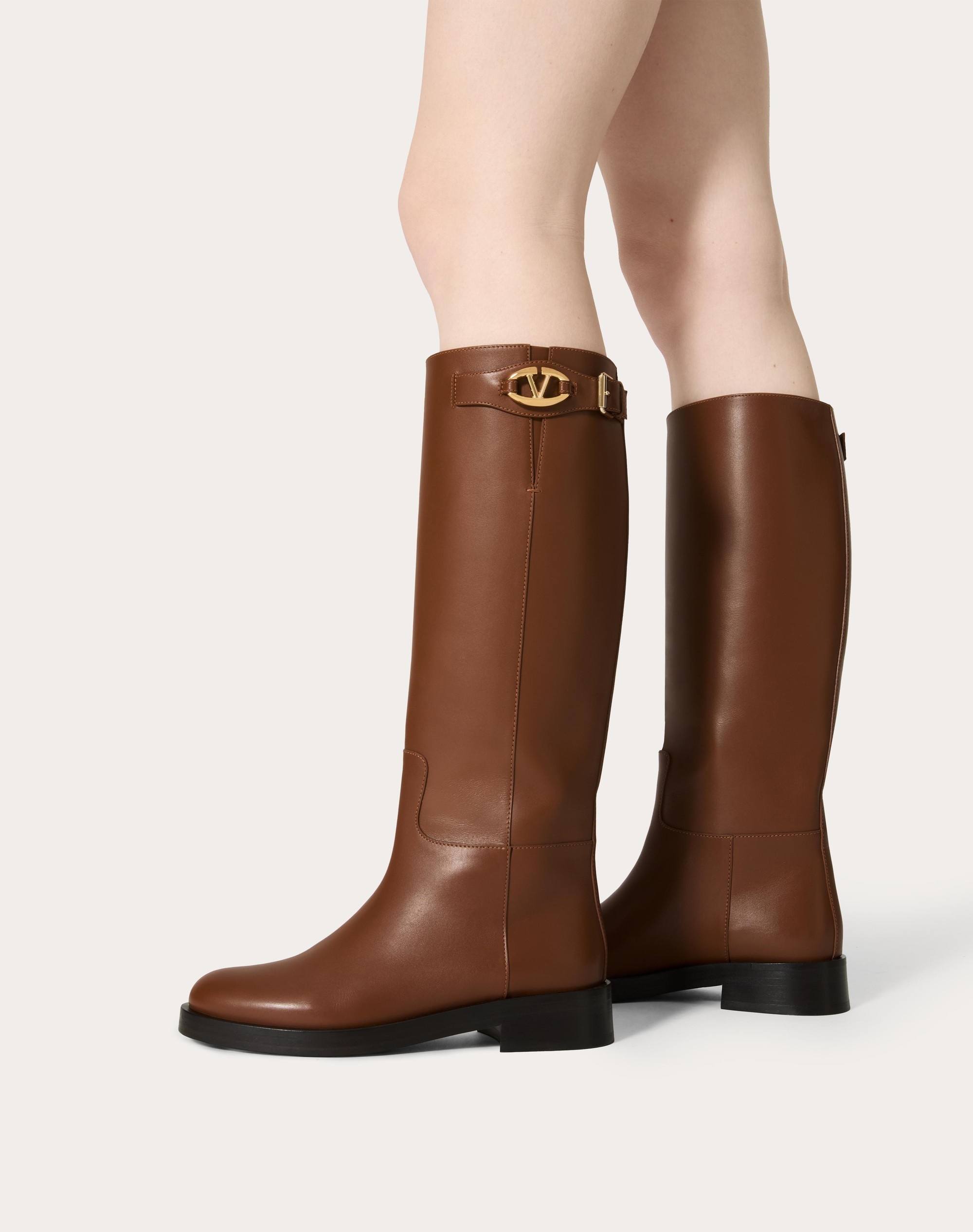 VLOGO THE BOLD EDITION BOOT IN CALFSKIN 30MM - 6