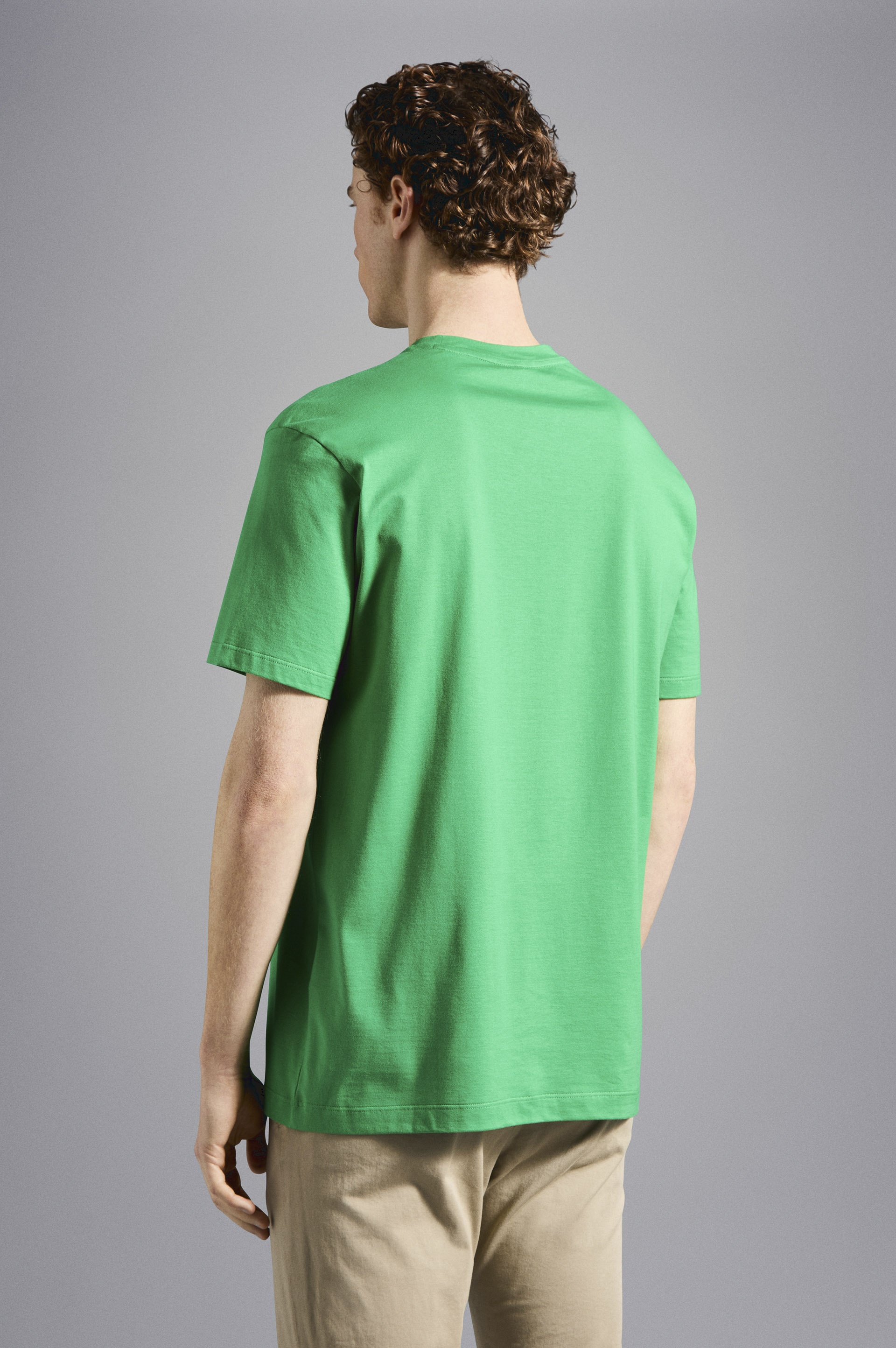 COTTON T-SHIRT WITH PRINTED LOGO - 3