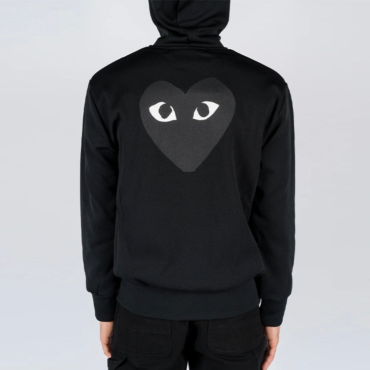 COMME des GARCONS PLAY Zip Up Hoodie 'Black' AZ-T254-051-1 - 5