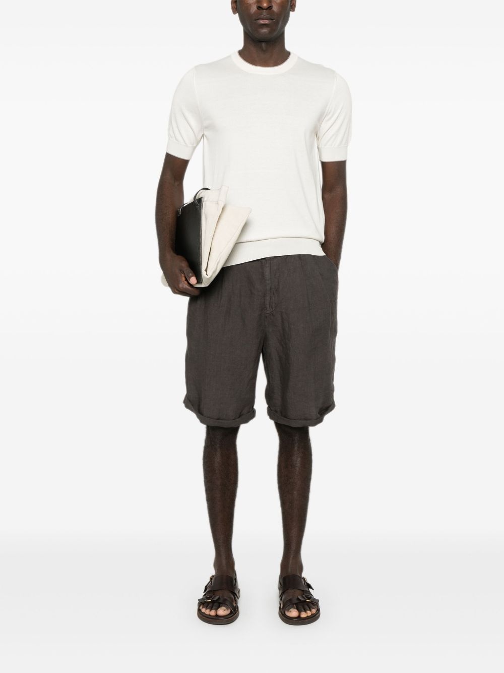 fine-knit T-shirt - 2