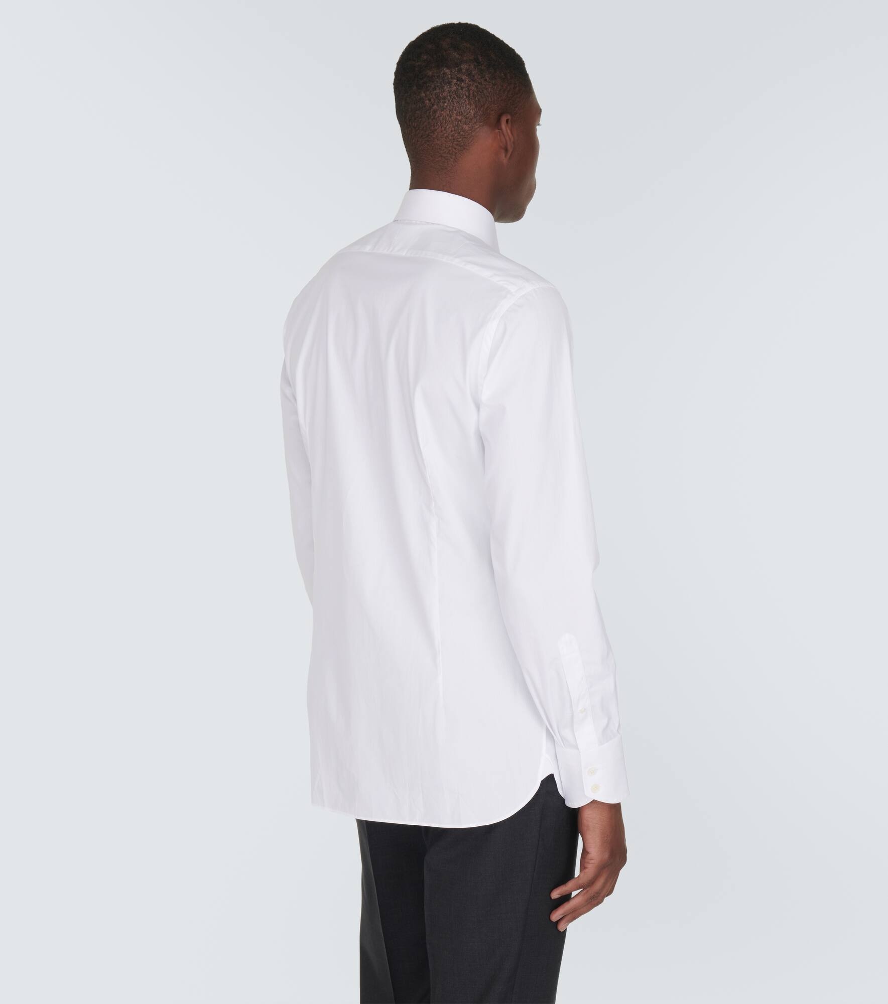 Cotton poplin shirt - 4