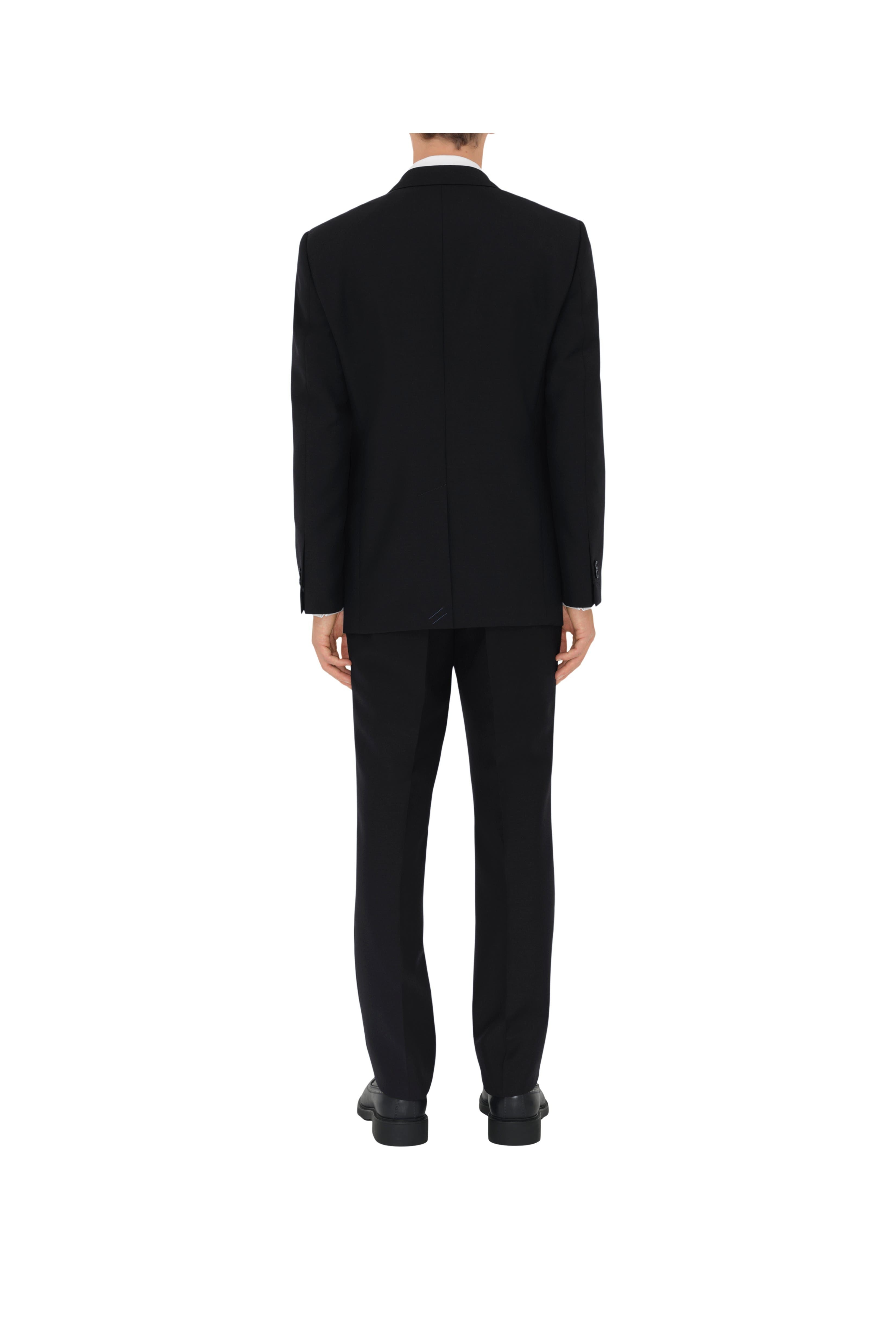burberry Wool Mohair Tailored Jacket in Black at Nordstrom - 4