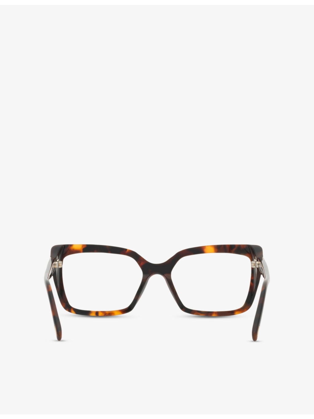 FT5991-B 052 Rectangle-Frame Acetate Glasses - 4