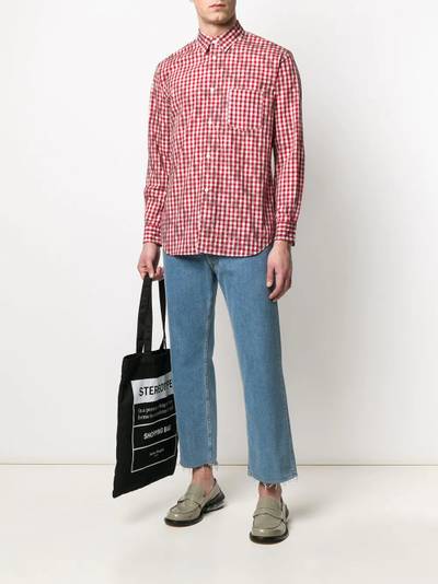 Comme des Garçons SHIRT cotton checked shirt outlook