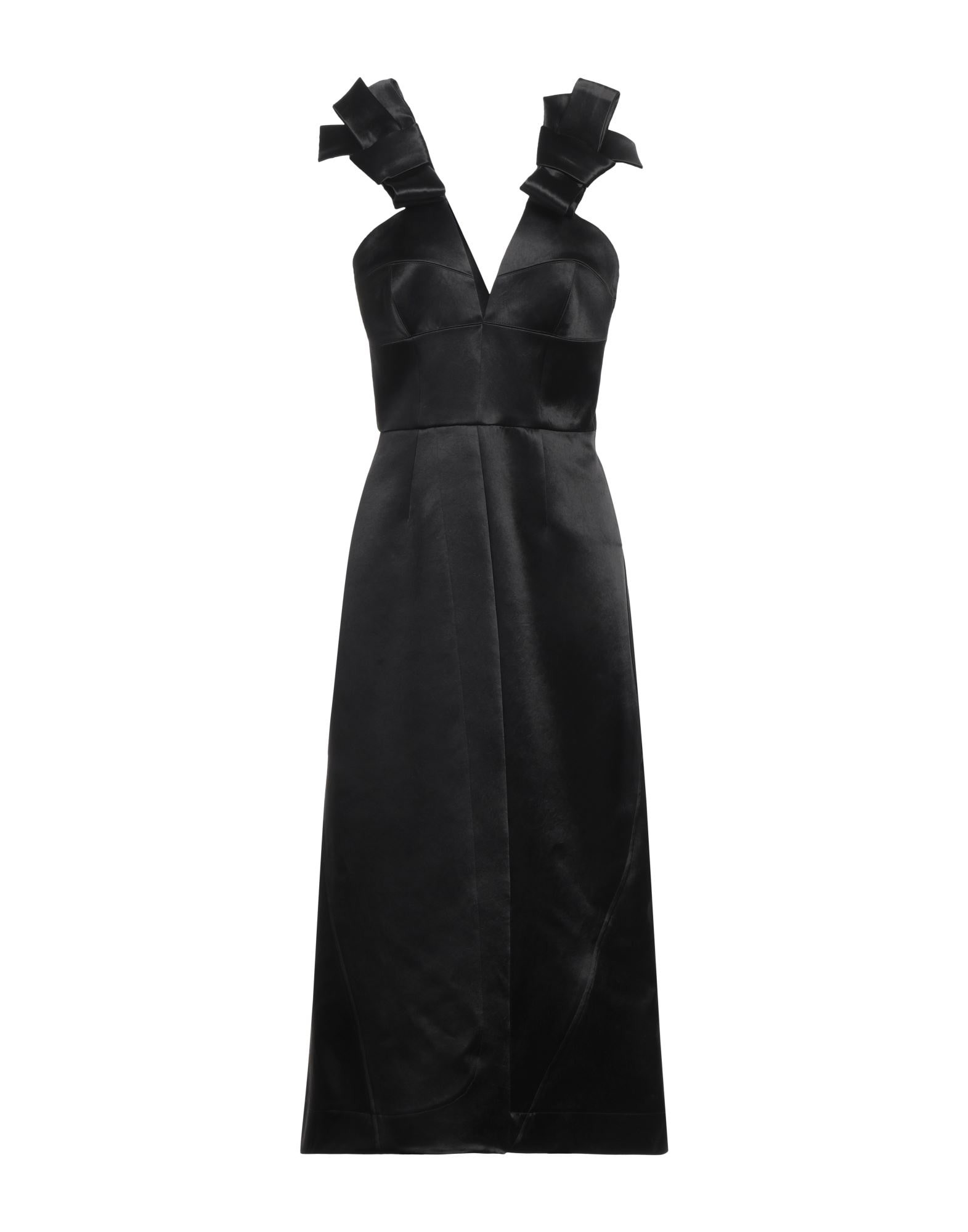 Black Women's Midi Dress - 1
