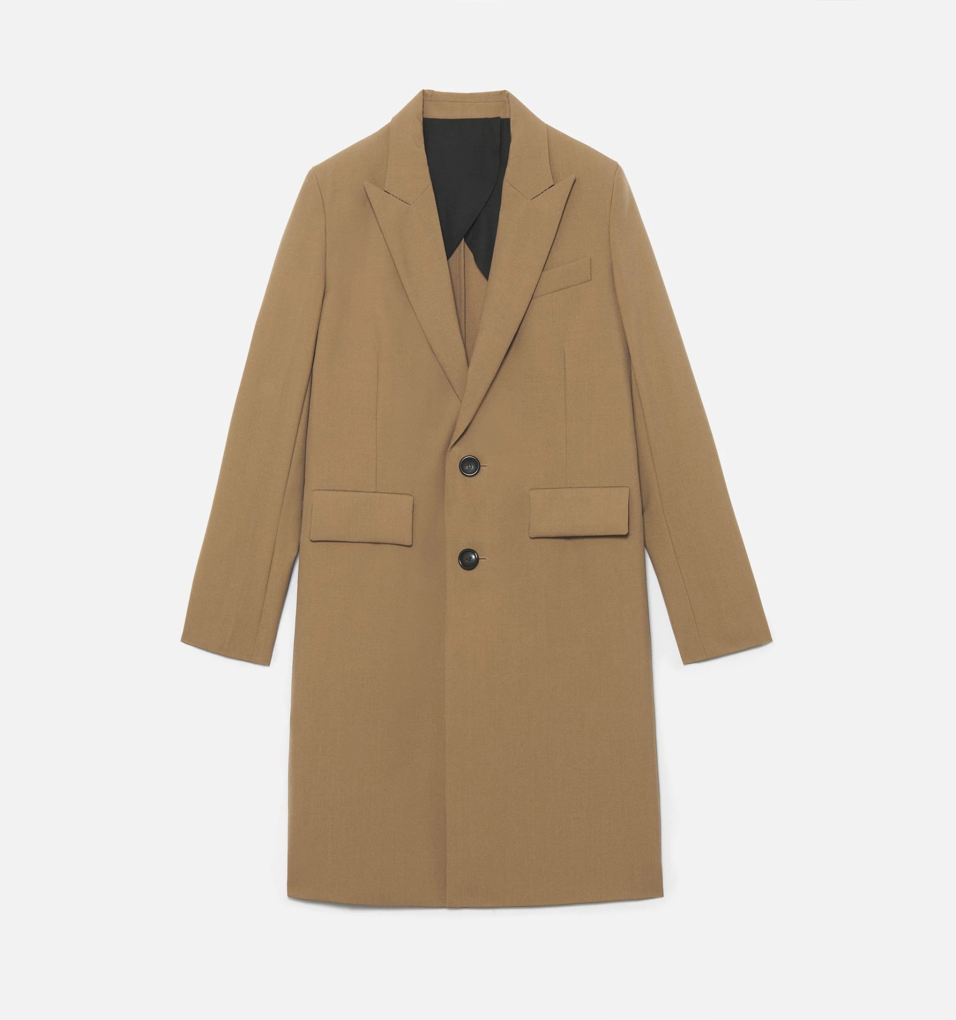 Two Buttons Coat - 5