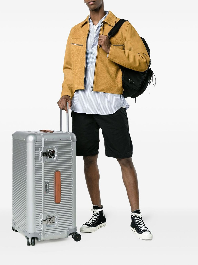 FPM Milano Metallic Bank Trunk on wheels outlook