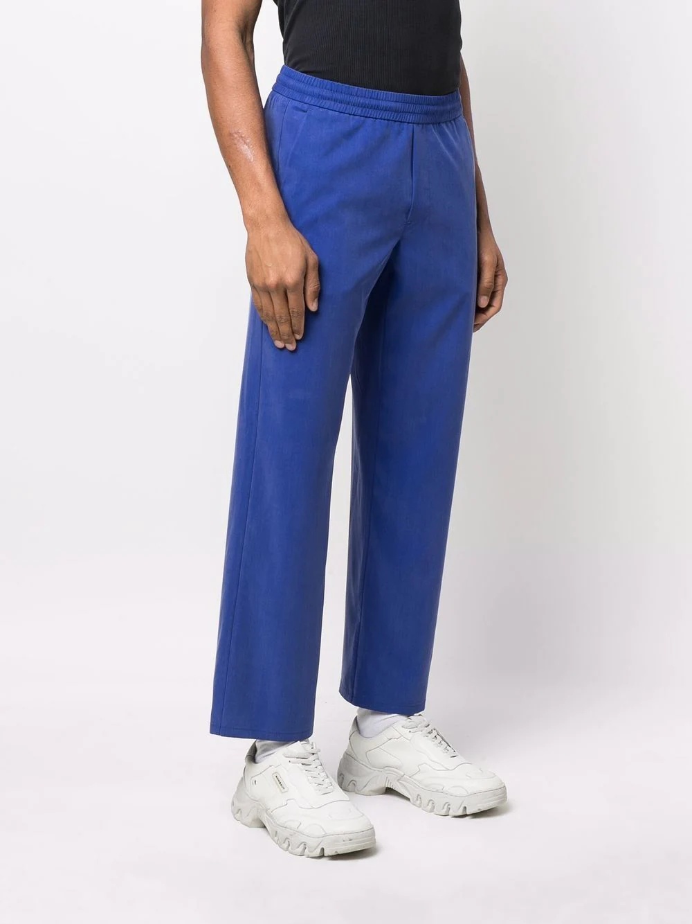 logo-tag straight-leg sweatpants - 3