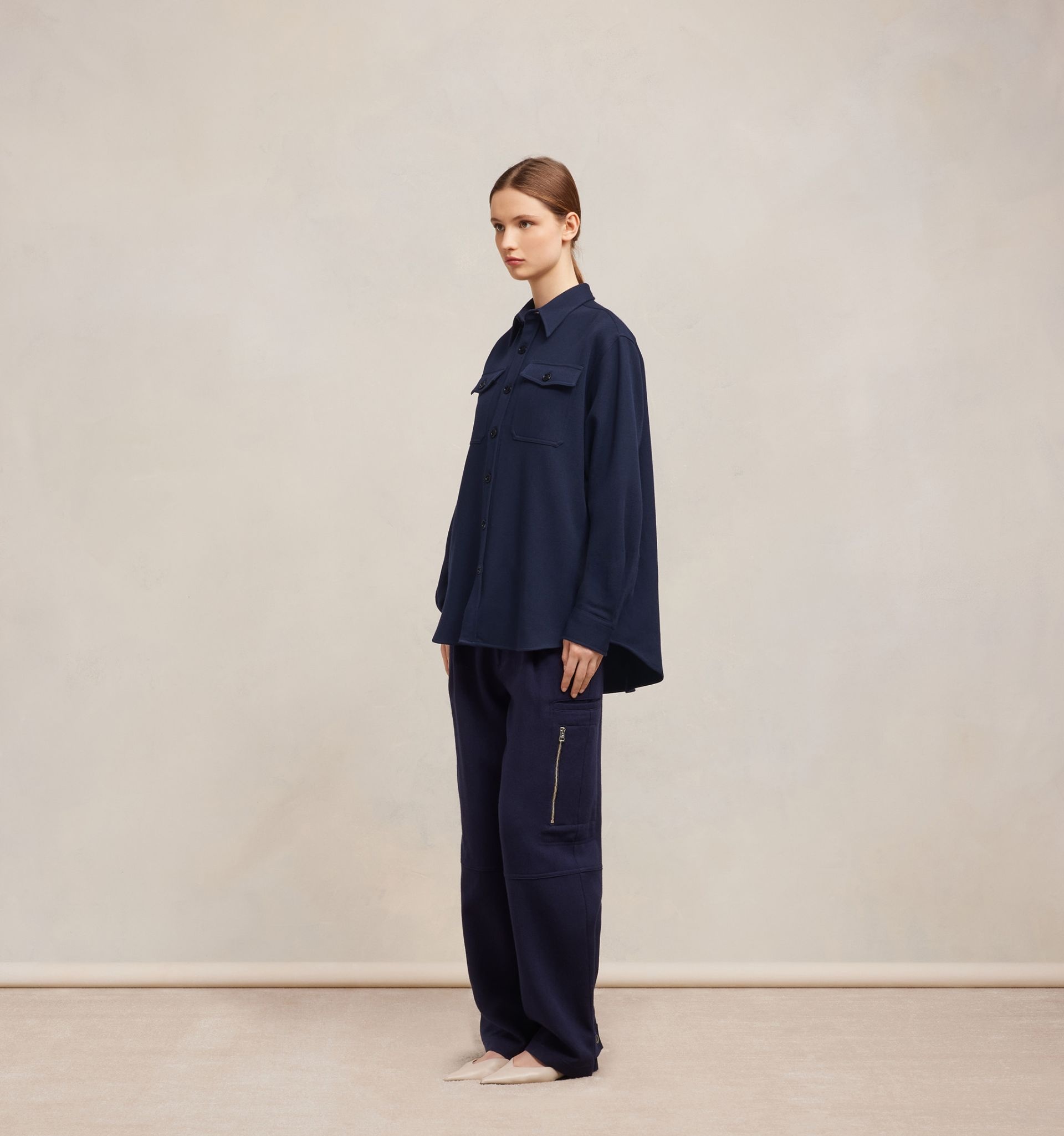 Overshirt With Chest Pocket - 5