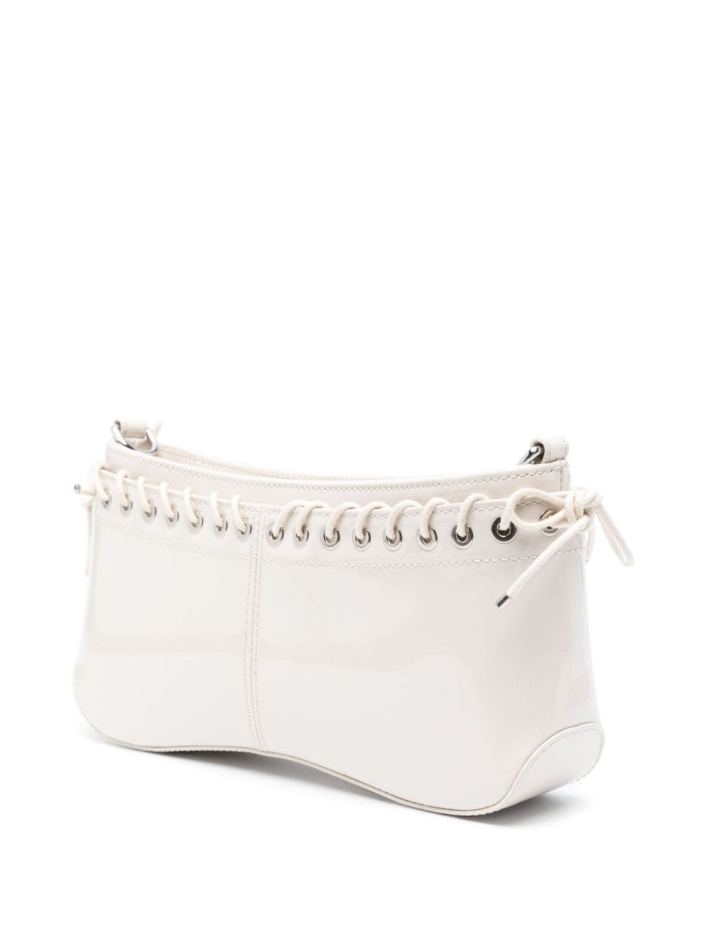 The Cleavage crocodile-embossed leather shoulder bag - 3