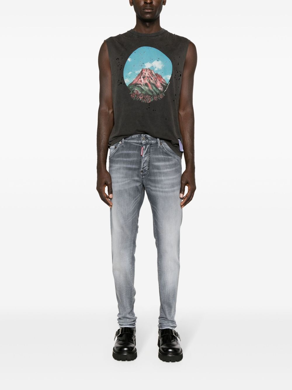 Cool Guy distressed skinny jeans - 2
