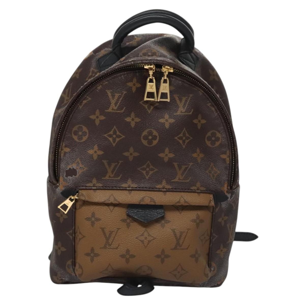 LOUIS VUITTON Monogram Reverse Palm Springs PM Backpack M44870 - 13