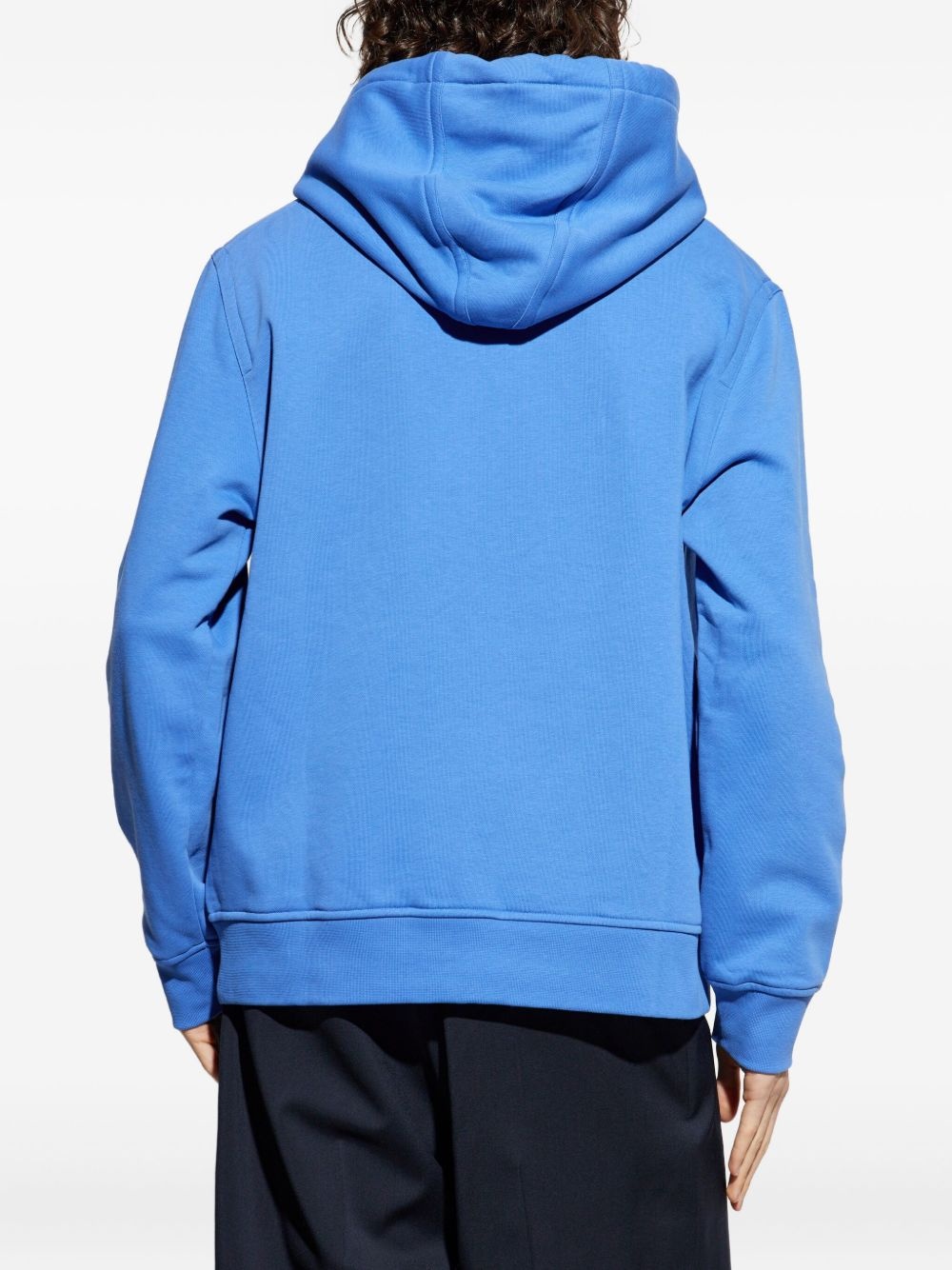 logo-embroidered hoodie - 4