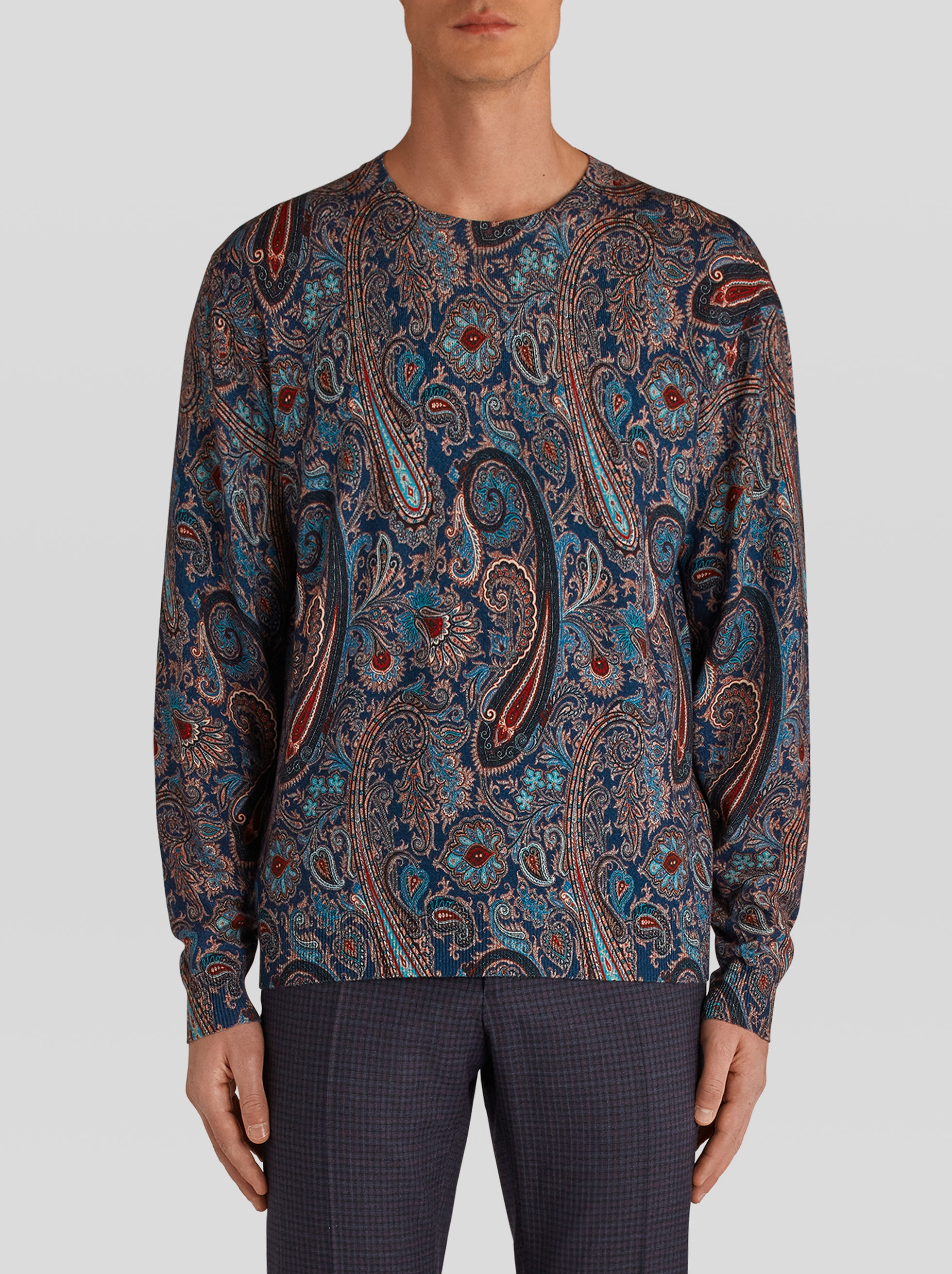 PAISLEY WOOL JUMPER - 2