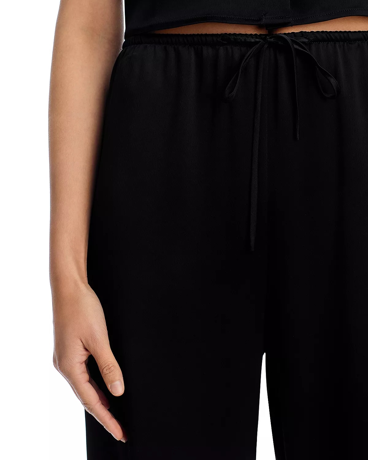 Barb Crop Drawstring Pants - 10