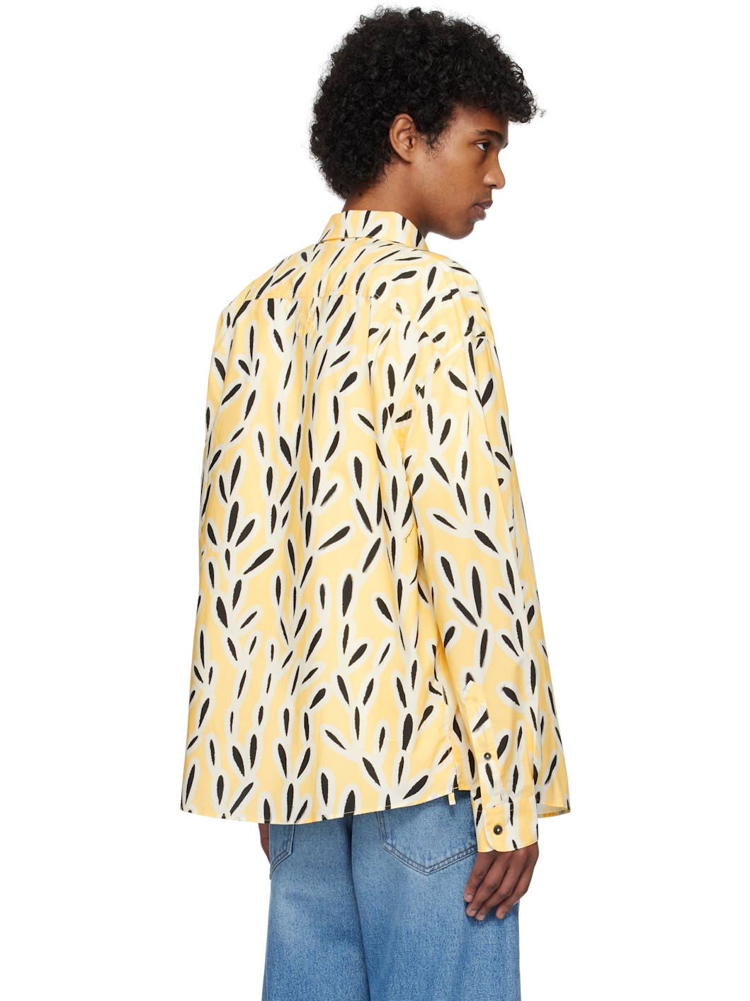 Yellow & Black 'The Simon' Shirt - 3