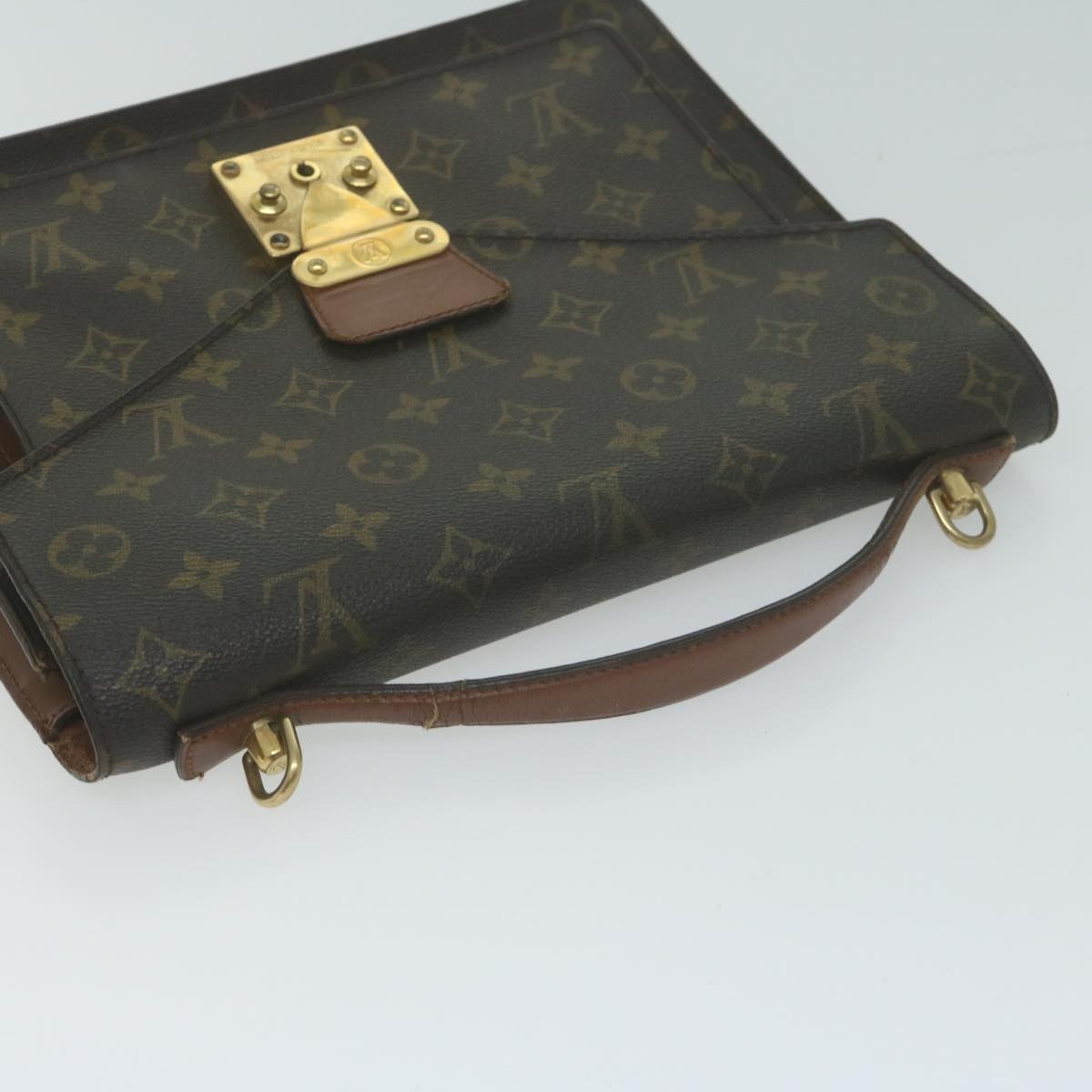 LOUIS VUITTON Monogram Monceau 28 Hand Bag M51185 - 6