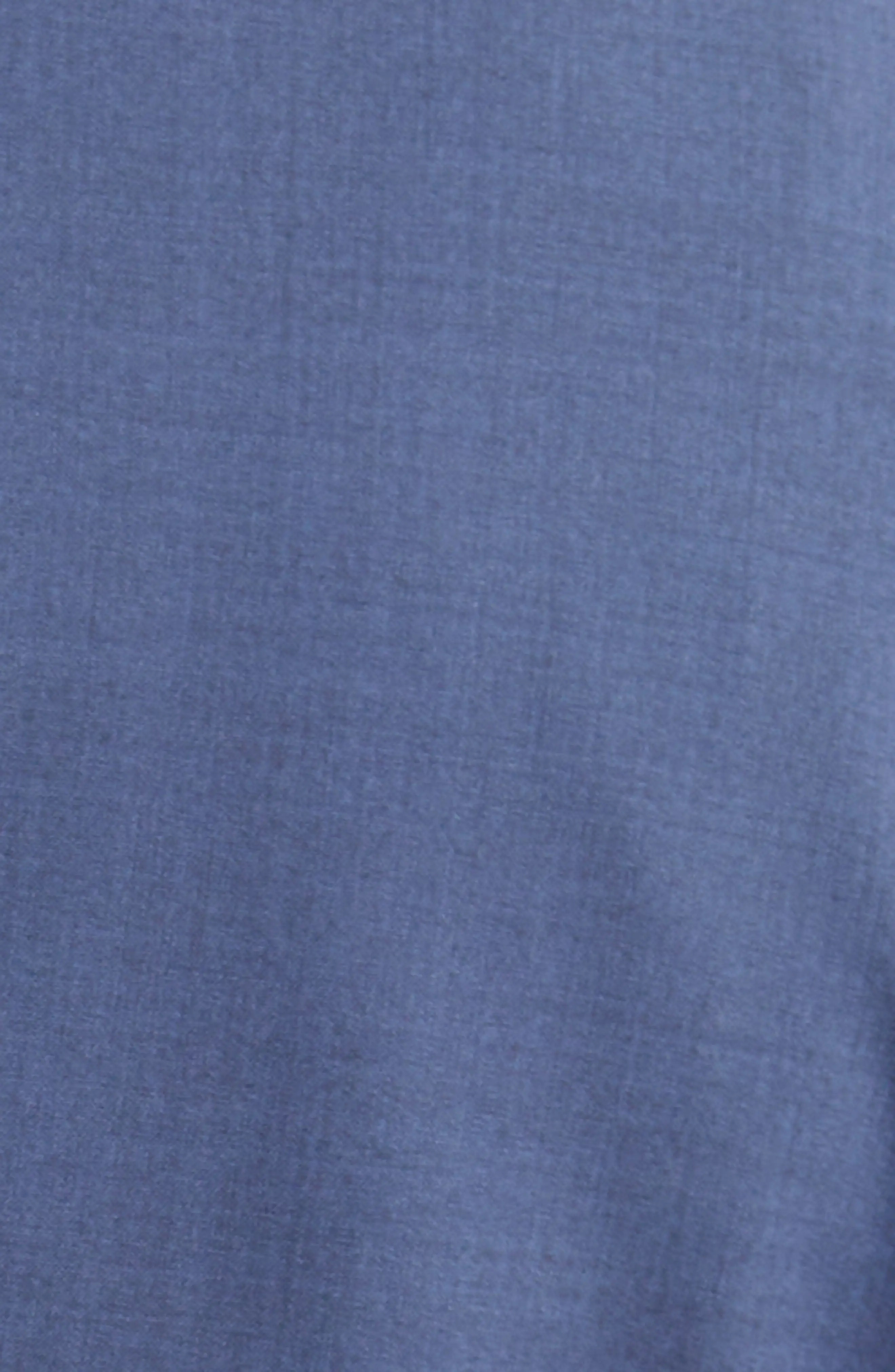 Siena Regular Fit Solid Blue Wool Suit - 7
