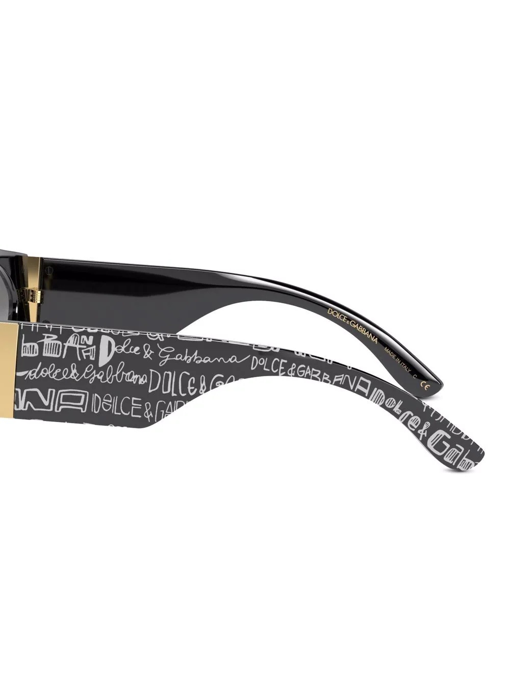 modern print graffiti sunglasses - 3