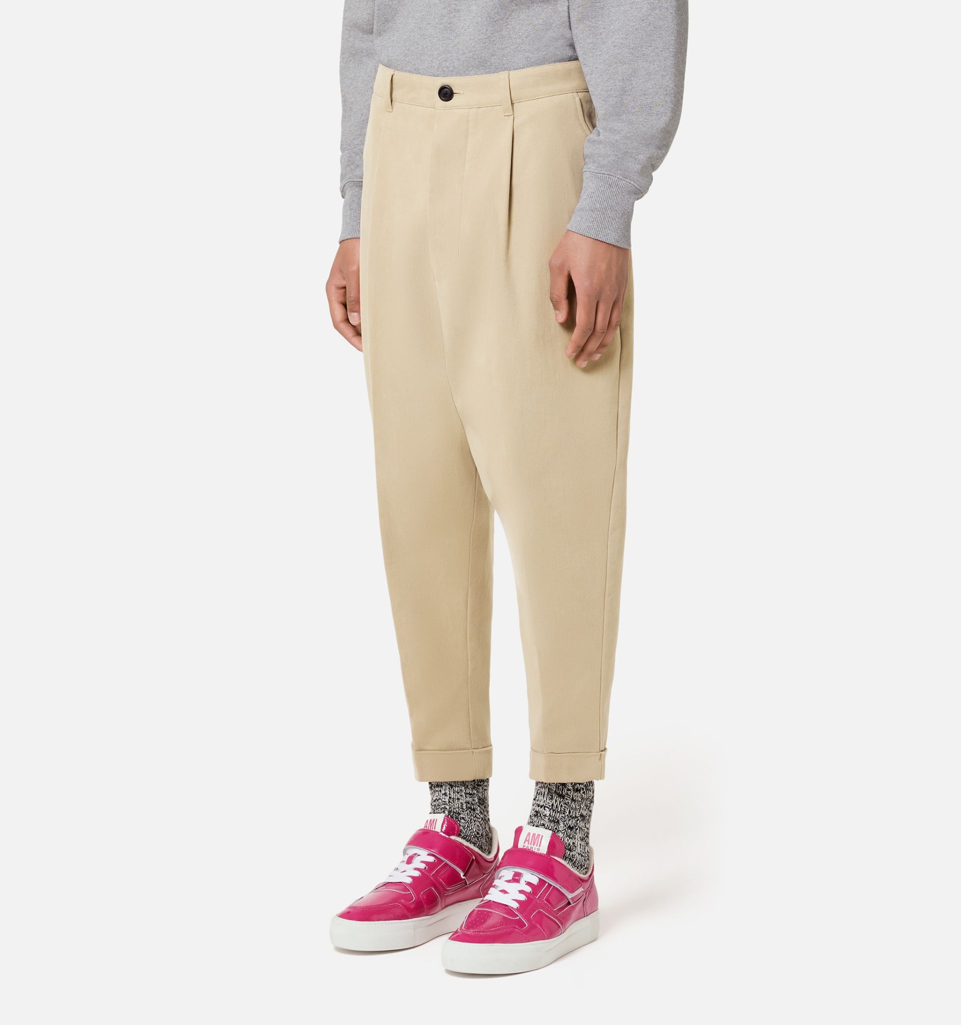 Carrot Oversized Trousers - 4