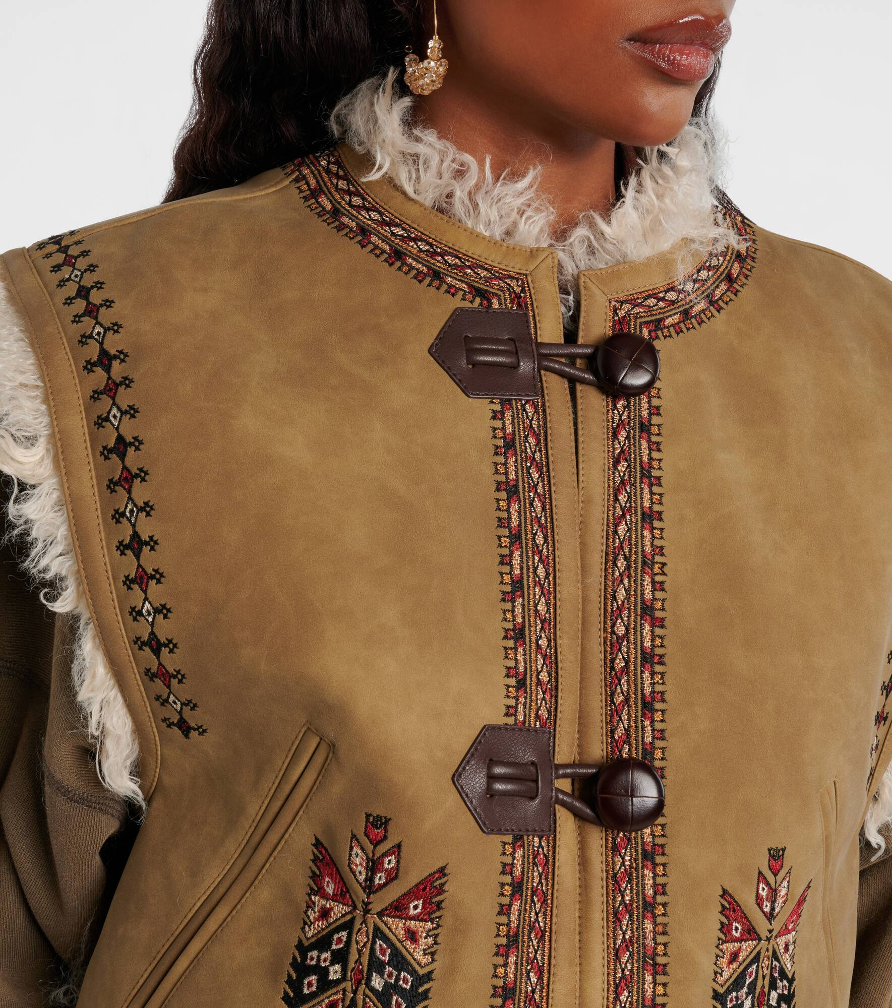 Clemencia embroidered vest - 4