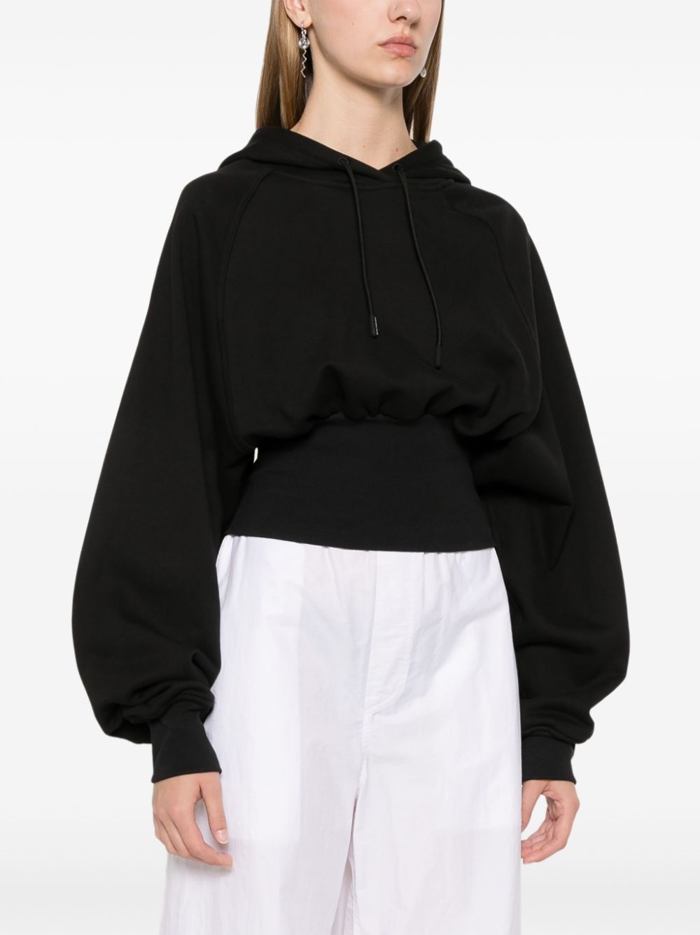 cropped hoodie - 3