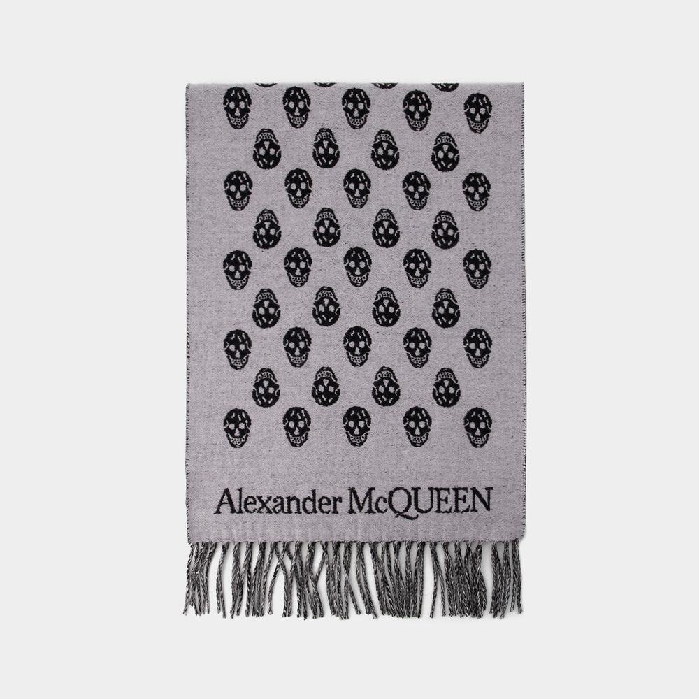 Alexander McQueen ALEXANDER MCQUEEN RIBBON REVERSE SCARF - 2