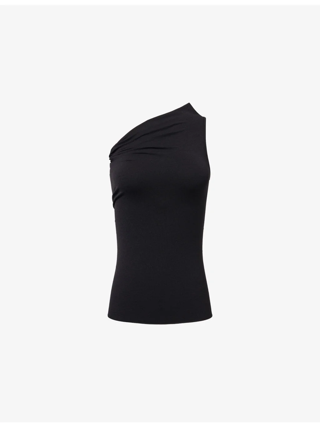 Athena Asymmetric Stretch-Jersey Tank Top - 1
