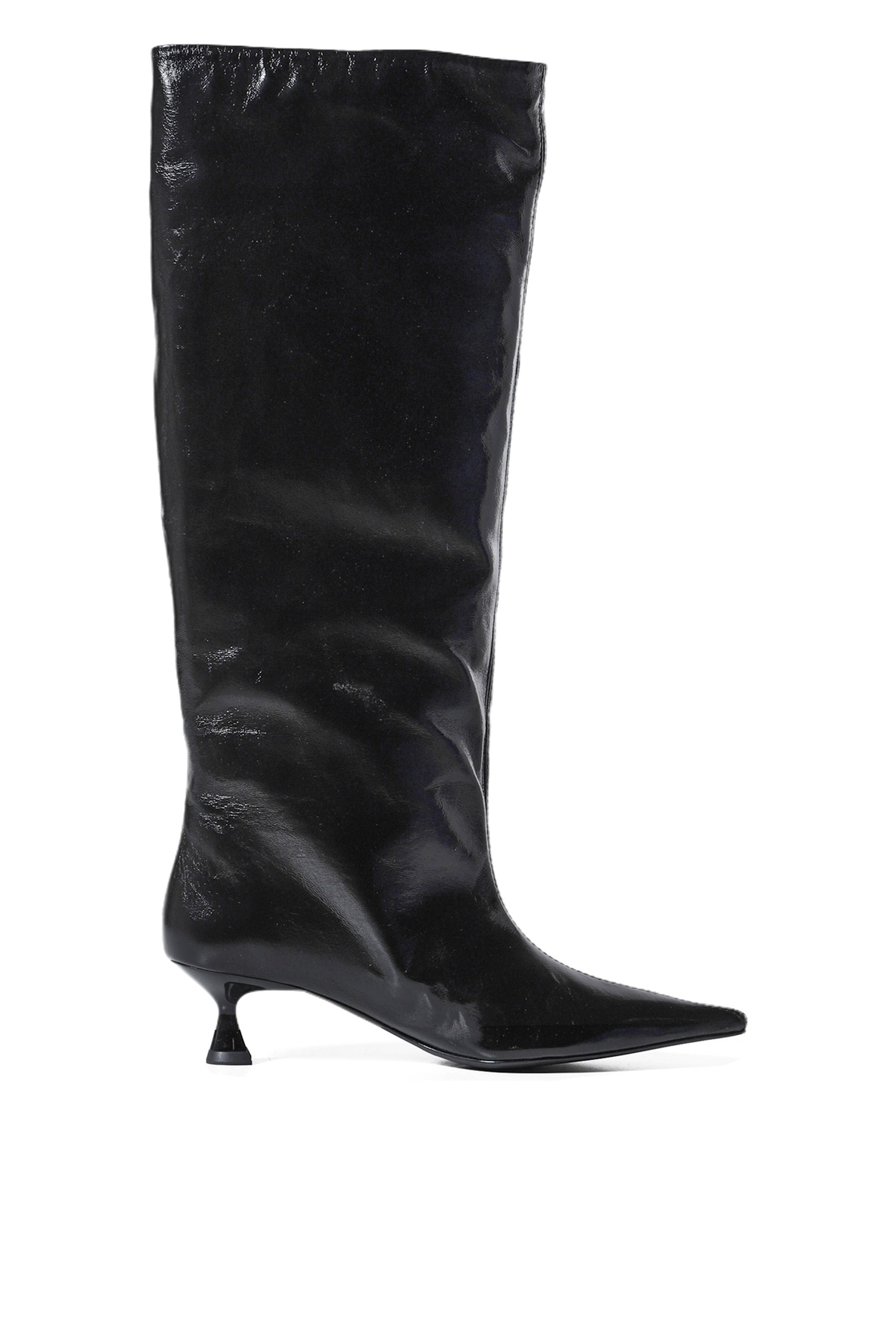 SOFT SLOUCHY HIGH SHAFT BOOT NAPLACK / BLK - 2