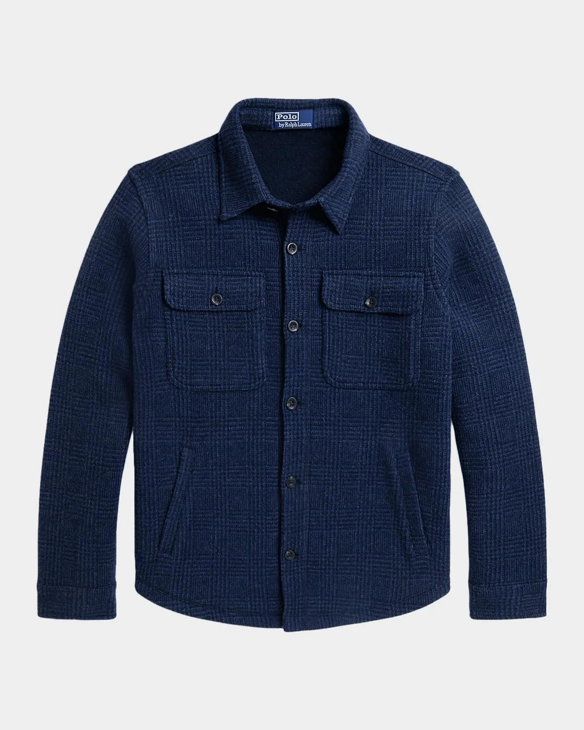 Men's Brushed Double-Faced Wool Shirt Jacket - 1
