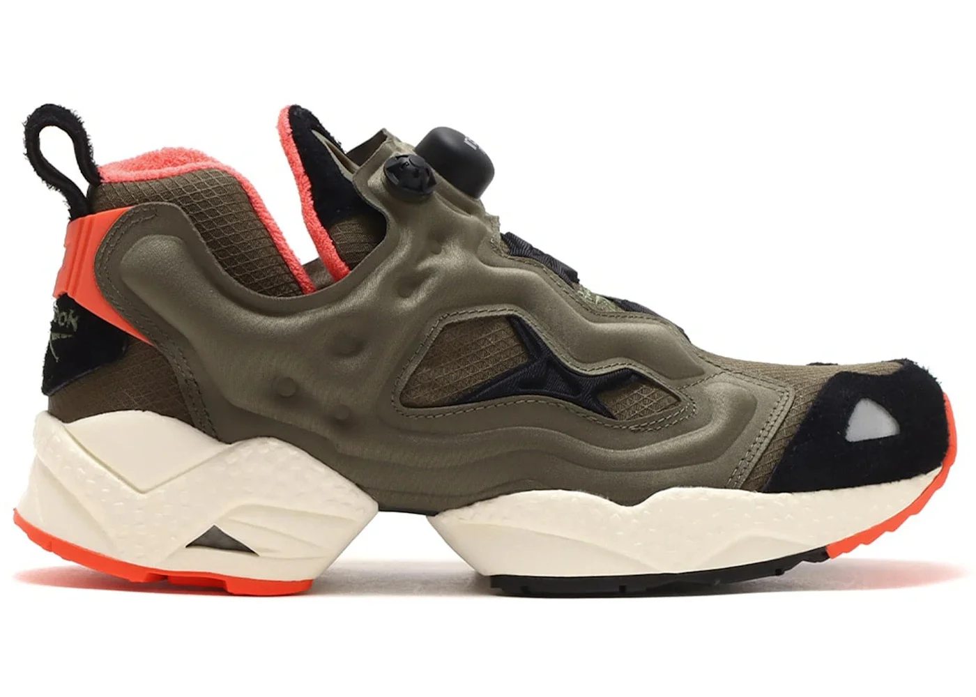 Reebok Instapump Fury 95 Arny Green Orange Flare - 1