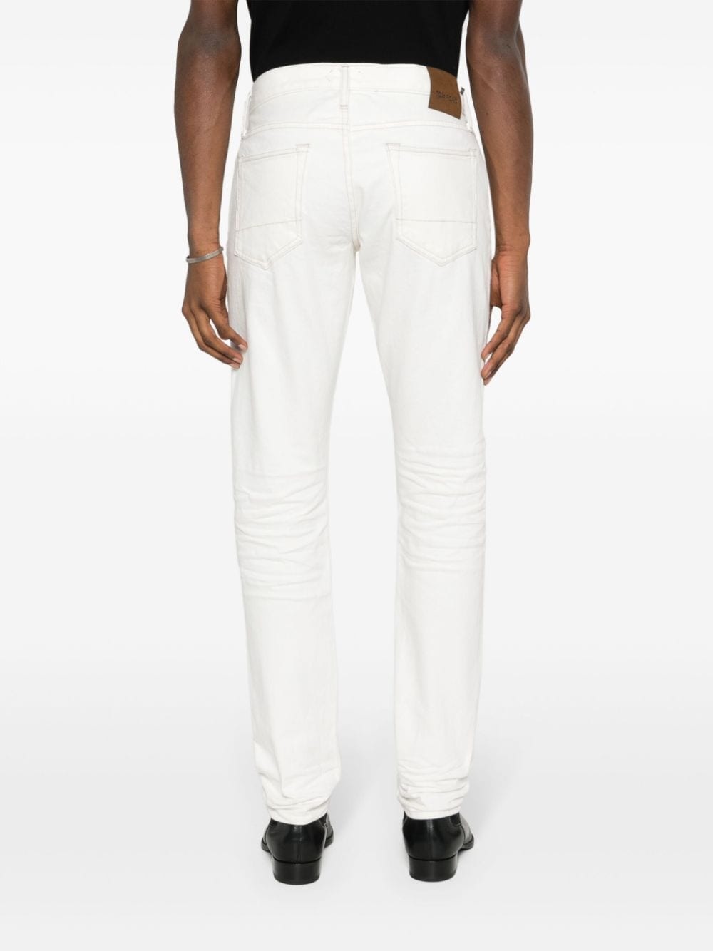 slim-leg jeans - 4