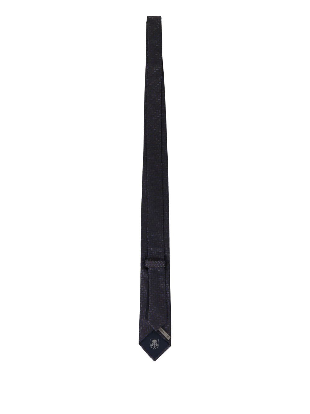 jacquard silk tie - 2