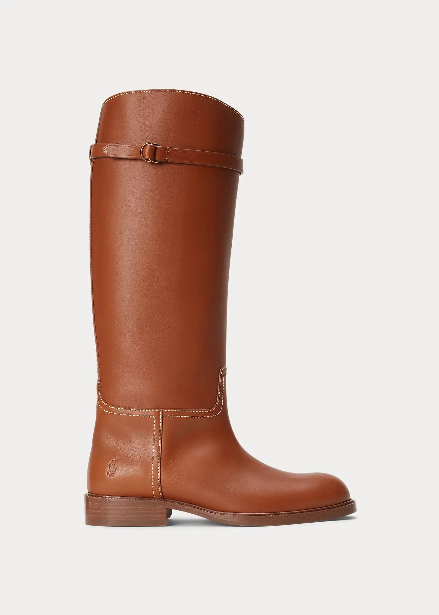 Calfskin Tall Riding Boot - 1