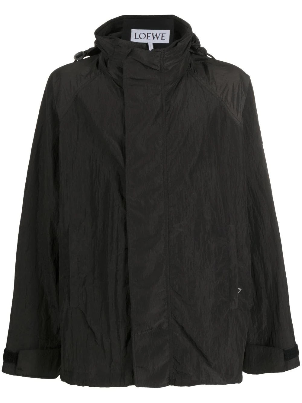 short hooded parka - 1