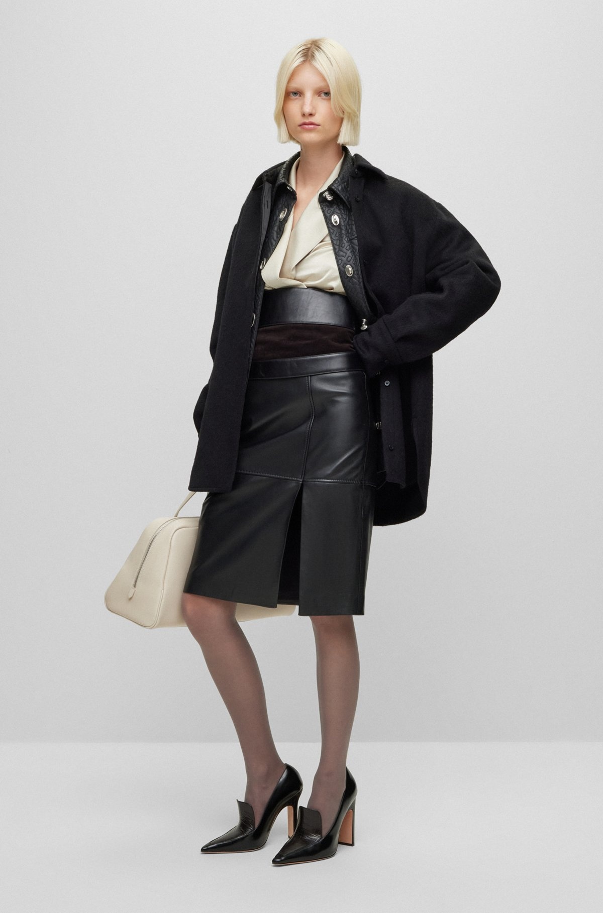 OVERSIZE WOOL-BLEND SHIRT JACKET - 3