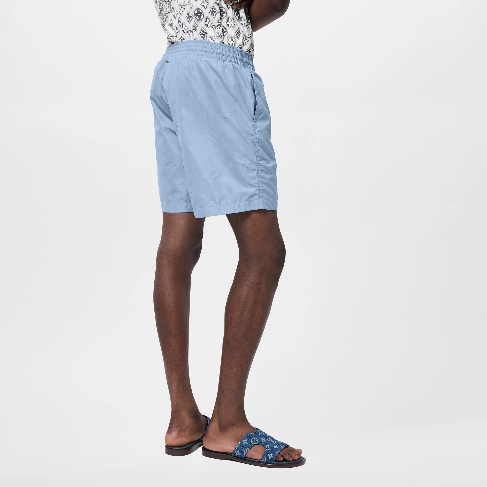 Monogram Nylon Swim Board Shorts - 5