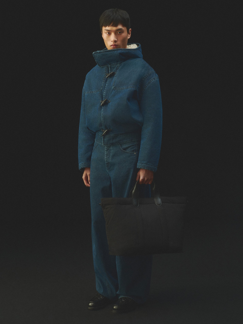 The de-Nîmes denim duffle coat 8